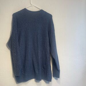 Lauren Conrad Blue Women’s Denim Flare Style Sweater Size XL NWT